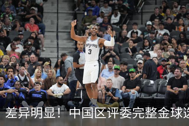 差异明显！中国区评委完整金球选票公开，梅西第一凯恩第四